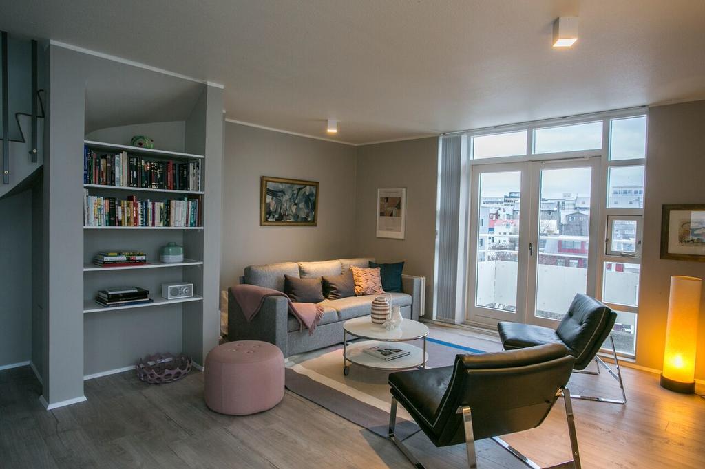 شقة Penthouse Downtown With Free Parking ريكيافيك المظهر الخارجي الصورة
